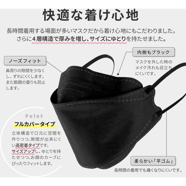 不織布マスクカバー インナーマスク KF ダイヤモンド型 レース