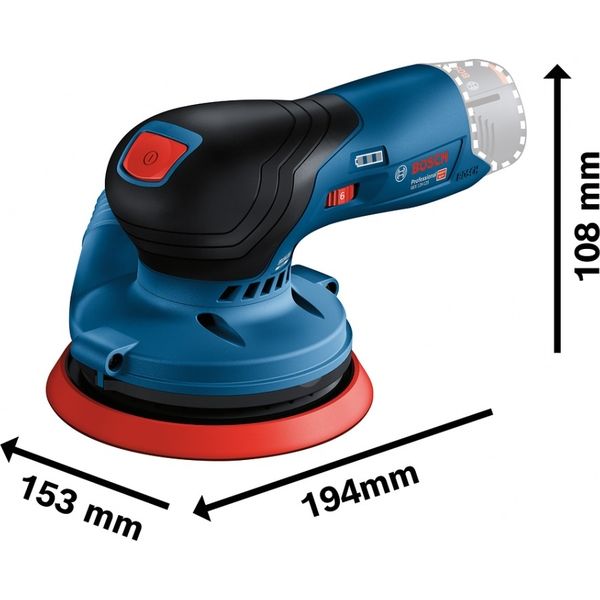 BOSCH コードレスランダムアクションサンダー GEX10.8V-125 1台（直送