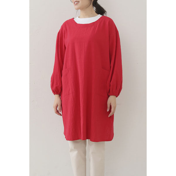 デュプリュス エプロン atelier Nuuit カッポウギ バッククロス レッド 464640 1個(直送品) デュプリュス エプロン atelier Nuuit カッポウギ バッククロス レッド 464640 1個(直送品)