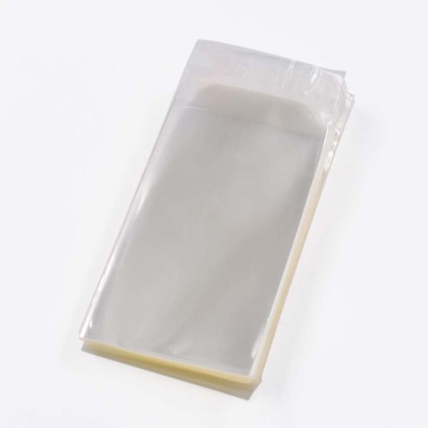 クリアパック(テープ付) 100枚 キングコーポレーション OPP袋 透明袋