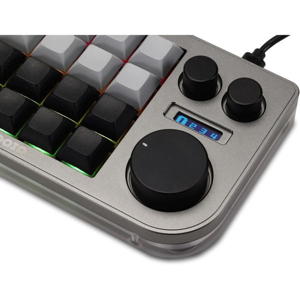 DOIO(ドゥーアイオー) メカニカルキーボード 片手 ミニサイズ 有線