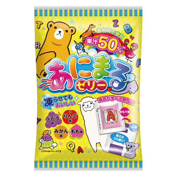 ゼリー 個包装 あにまるゼリー 1セット（1個×6） - アスクル