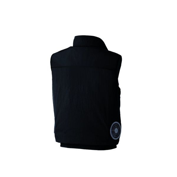 空調服 空調服(R)ベスト(ウェアのみ)/ブラック/M KU92634/BLACK/M 1着