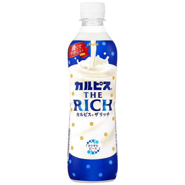 アサヒ飲料 「カルピス THE RICH 」490ml 1箱（24本入） - アスクル