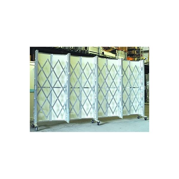 ゲート工業 パネルキャスターゲート Cタイプ 高さ2.0m×間口12.6m