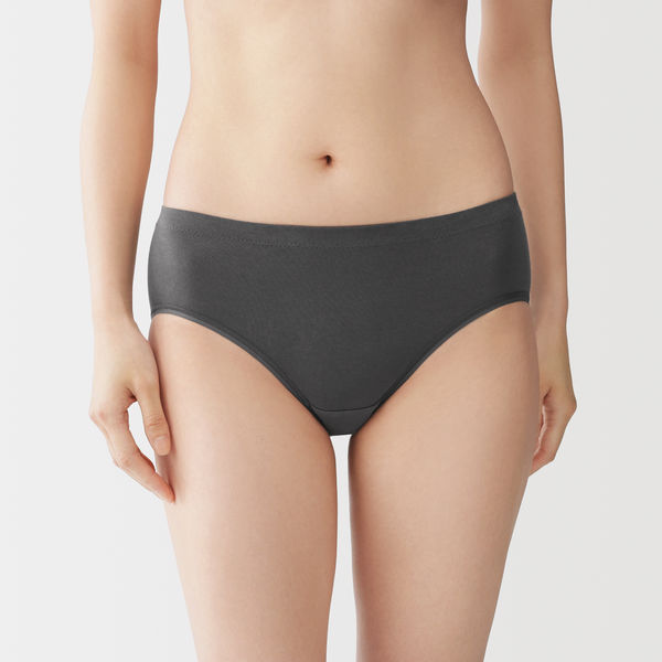 On ダークグレー ショーツ Mサイズ 無印良品 レディース 婦人 ストレッチサニタリーショーツ S