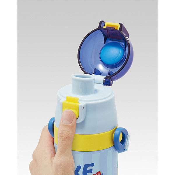 上海ディズニー スティッチandエンジェル ステンレスボトル カバー水筒