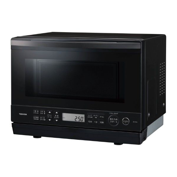 東芝 角皿式スチームオーブンレンジ ブラック ERーD70A（K） - アスクル
