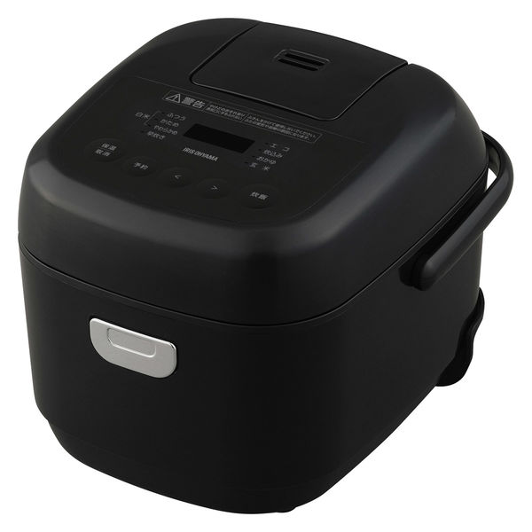 アイリスオーヤマ ジャー炊飯器 3合 ブラック RCーBMA30ーB - アスクル