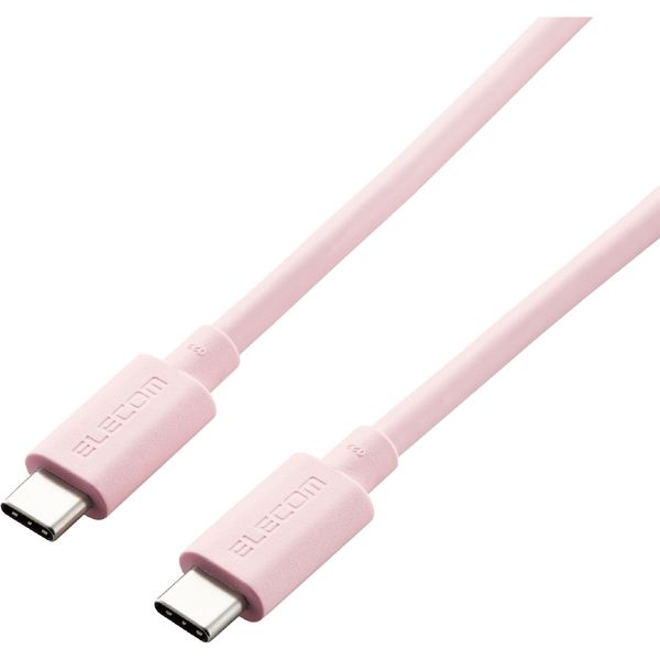 USBケーブル C-C PD対応 100W USB4 80cm ピンク USB4-APCC5P08PN