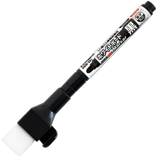 イトー 1人撮り工事黒板専用ホワイトボードマーカー 黒/0 052632 1個