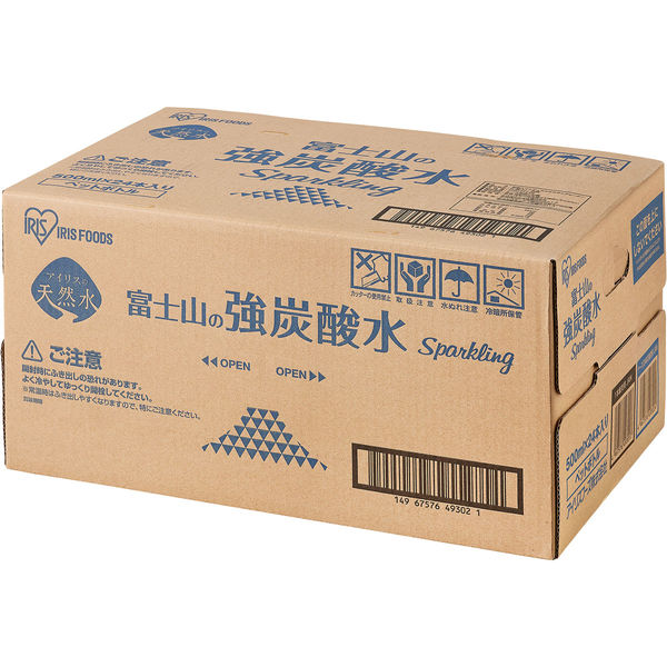 アイリスオーヤマ 富士山の強炭酸水500ml 500ｍｌ×24 1箱（24本入）（直送品）