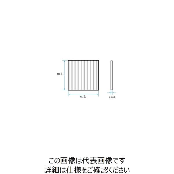 シグマ光機（SIGMAKOKI） プリズムシート プリズムピッチ0.03mm PRS-100S02-0.03 1個 61-6949-30（直送品） -  アスクル