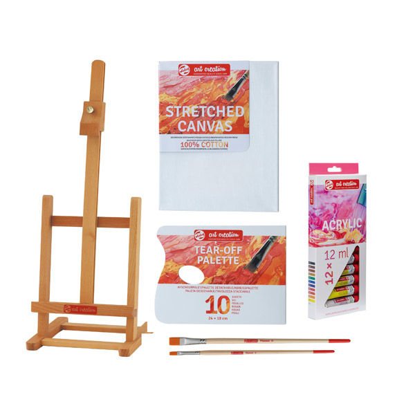 土日セール油絵具セット 画材 ターレンス 絵画 キャンバス 三脚