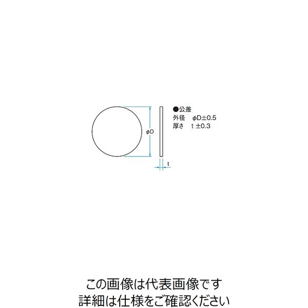 シグマ光機（SIGMAKOKI） 紫外赤外カットフィルター 素子サイズφ25.4mm NHOTM-25.4C3.3 61-6998-71（直送品）