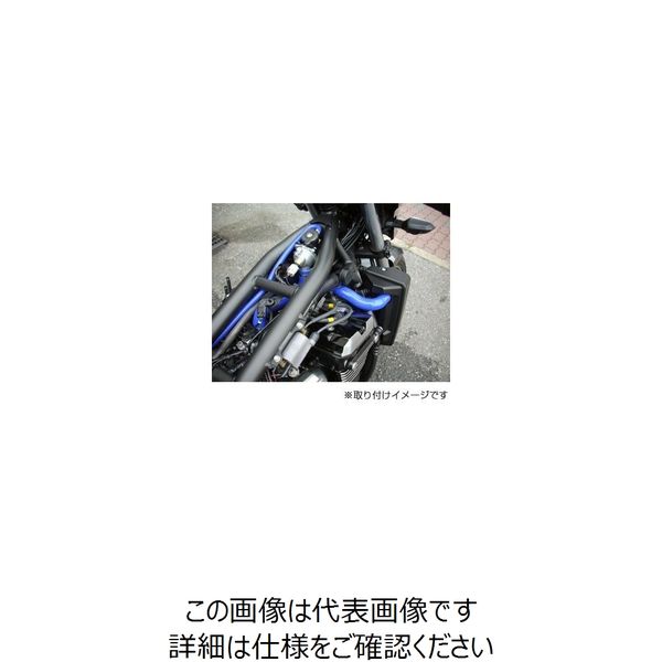 ジャパンオートプレス シリコンラジエーターホースKIT GSX1300Rハヤブサ(99-07) ブルー DSH304B 1PC（直送品） - アスクル