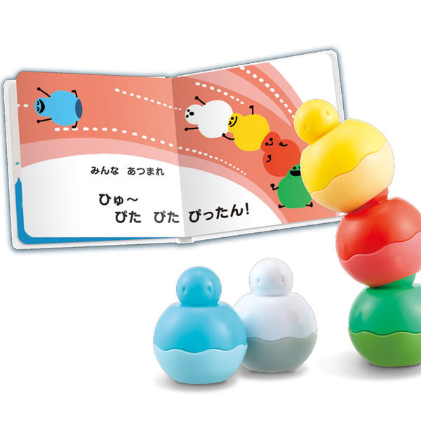 くもん出版 0歳からのことば知育 あかちゃんブロック+えほん KTB-40 1