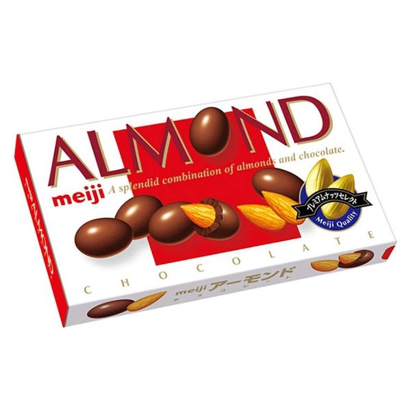 明治アーモンドチョコレート 1束4箱×10束合計40箱 アーモンドチョコレート 10箱 明治 チョコレート - アスクル