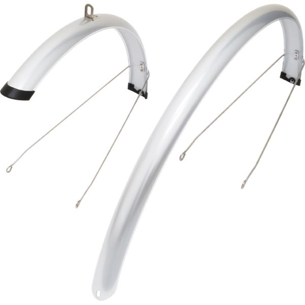 SUNNYWHEEL PCフルフェンダー U型ステー付き シルバー(26インチ SUNNYWHEEL PCフルフェンダー U型ステー付き シルバー(26インチ