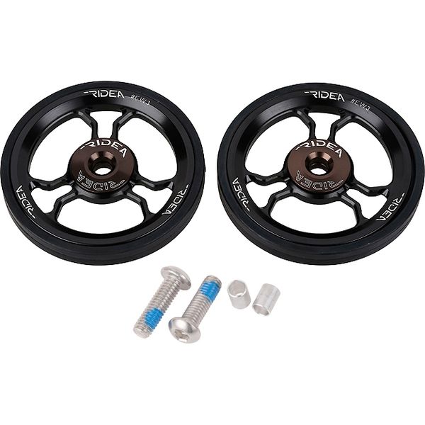 RIDEA ESEW3-MRD レッドホイールセット　ブロンプトン用 RIDEA ESEW3-MRD レッドホイールセットブロンプトン用