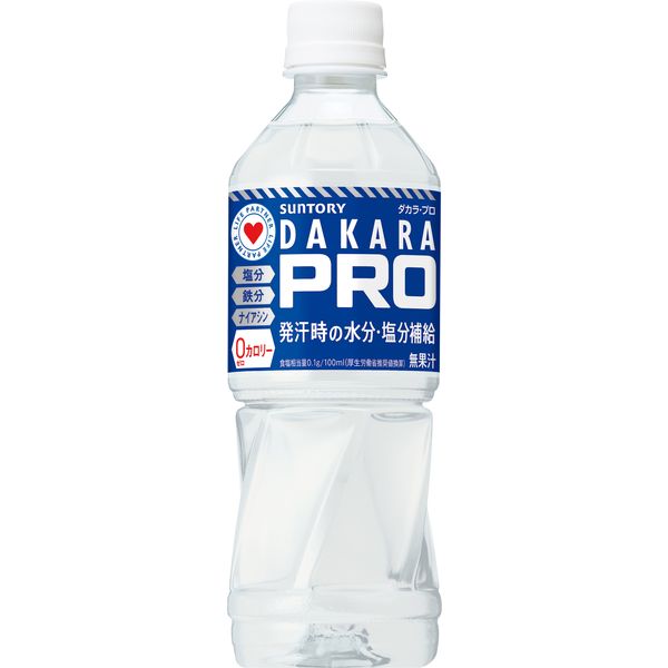 DAKARA PRO 500ml×48本2箱セット新品未開封 2027年6月期限 秋の特別価格）サントリー DA・KA・RA PRO（ダカラ・プロ）500ml 1