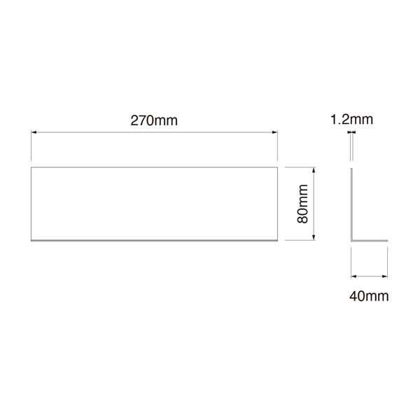 KMA　PSデバイダー2708仕切 10枚入/215002　205-SKR2708-10　1セット（10枚入）（直送品）