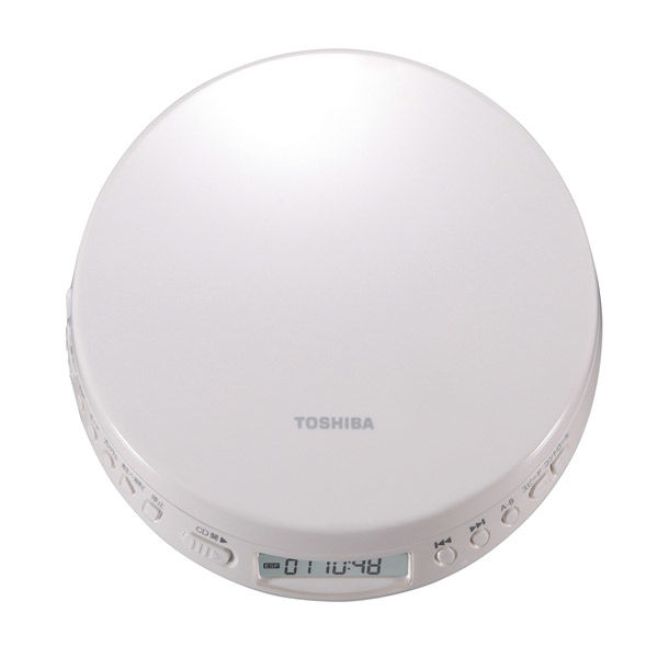 東芝 ポータブルCDプレーヤー TY-P10（W） 1台 - アスクル
