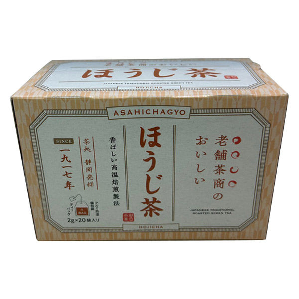朝日茶業 ほうじ茶ティーバッグ 1袋(20バッグ入) ティーバッグ - アスクル