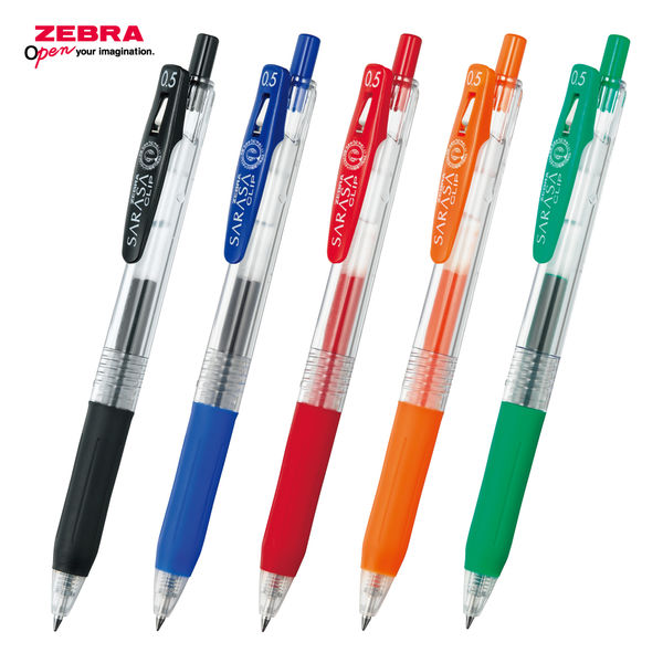 新品　サラフェプラス 10本セット　　送料込 数量限定】ゼブラ サラサクリップ 0.5mm 5色セットC N JJ15-5C-C-N 1
