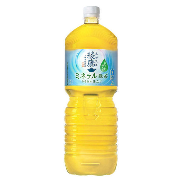 コカ・コーラ 綾鷹 ミネラル緑茶 2L 1箱（6本入） - アスクル