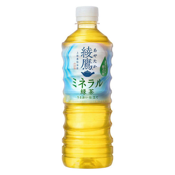 夏の特別価格）コカ・コーラ 綾鷹 ミネラル緑茶 525ml 1箱（24本入