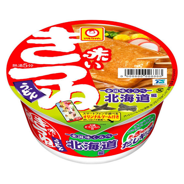 全国味くらべ 赤いきつねうどん 北海道96g 3個 東洋水産 - アスクル