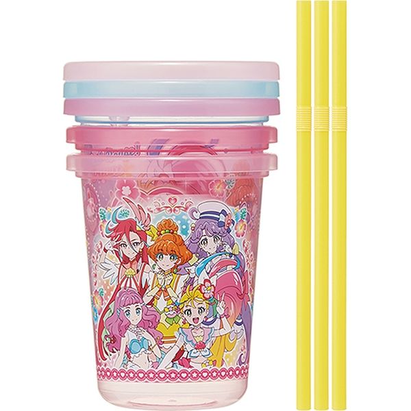 スケーター SIH3ST ストロー付タンブラー320ml 3個セット