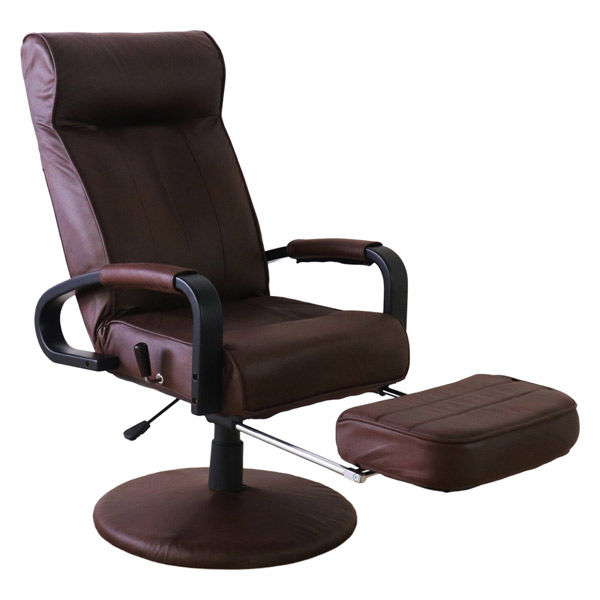 平インテリア産業 回転リクライニングチェア フレッソ2 ダークブラウン