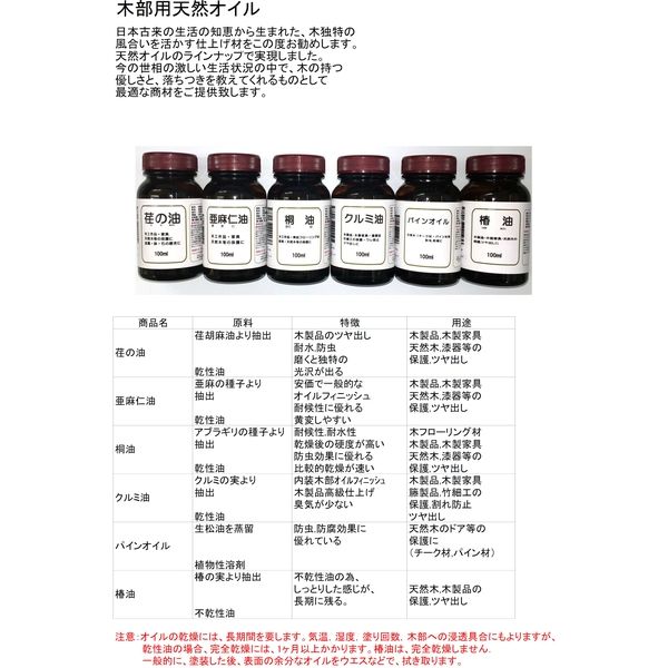 中部サンデー販売 亜麻仁油 100ml