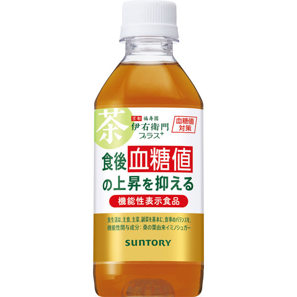 機能性表示食品】サントリー 伊右衛門プラス 血糖値対策 350ml 1箱（24本入） アスクル