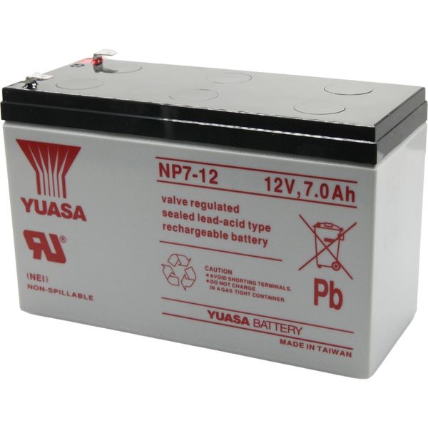 産業機器用品】 台湾ユアサ 制御弁式鉛蓄電池 12V UPS・非常電源用 NP7