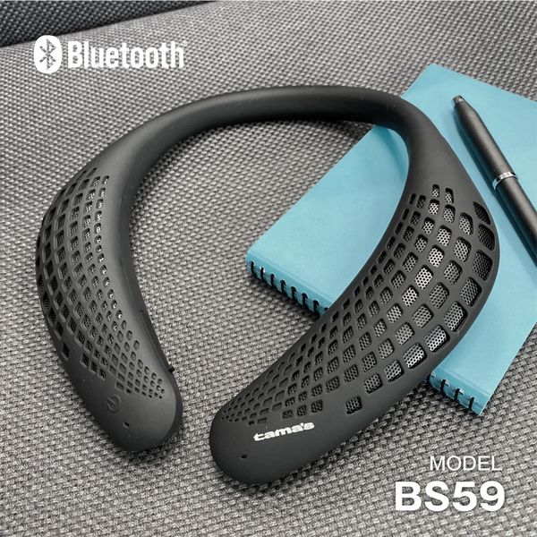 Bluetoothスピーカー ネックバンド型 防水性等級IPX4準拠 TBS59K Bluetoothスピーカー ネックバンド型 防水性等級IPX4準拠 TBS59K