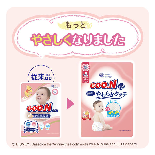 グーンプラス おむつ テープ 新生児（～5kg）1セット（1パック