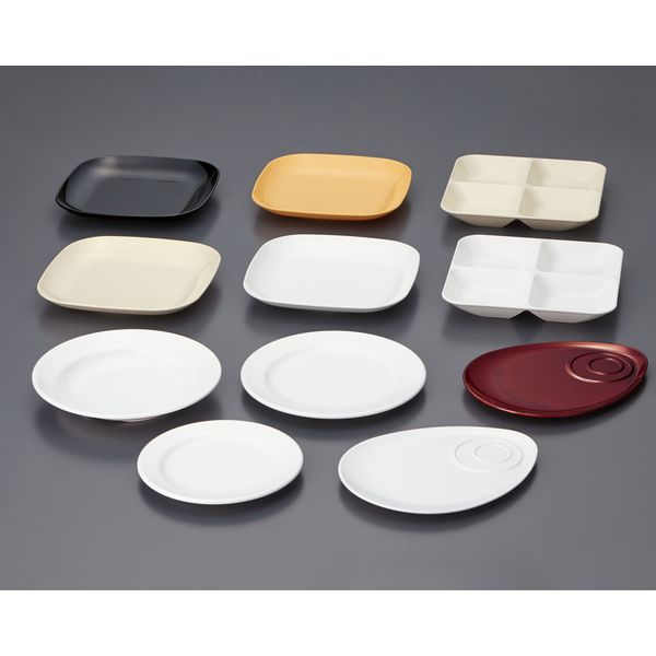 未使用　三信加工　ライス皿　MS-527 耐熱　100枚 （分割可能） 三信化工 ミート皿 ホワイト MS-528-W（直送品） - アスクル