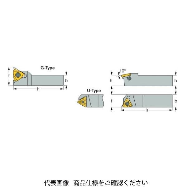 イスカル ネジ切ホルダー SEL1616H16(3800002 SEL1616H16 1本（直送品） - アスクル