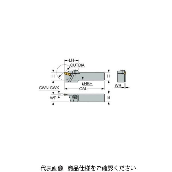 イスカル CGホルダー GHGL16ー3(2800233 GHGL16-3 1本（直送品） - アスクル