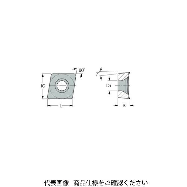 イスカル TAチップ CCGT120404ーASIC20(5540003 CCGT120404-ASIC20 1 