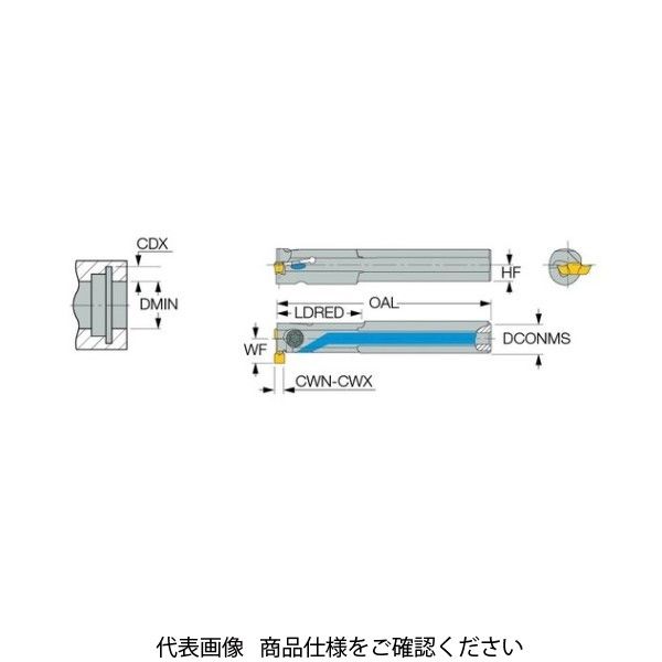 イスカル CGホルダー GEHIMR10ー13(2801181 GEHIMR10-13 1本（直送品） - アスクル