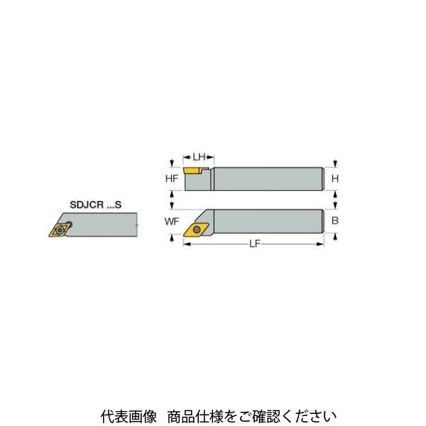 標準保証 イスカル X旋削/ホルダ SDJCR 1212F-11 - DIY・工具