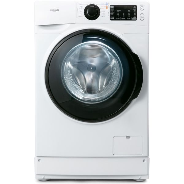 【設置込】アイリスオーヤマ ドラム式洗濯機 8.0kg FL81R-W（直送品）