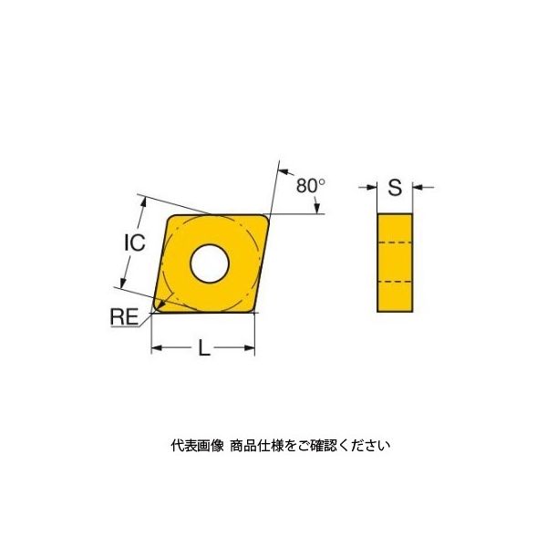サンドビック TAチップ CNMG120404ーQM2025 1セット(10個)（直送