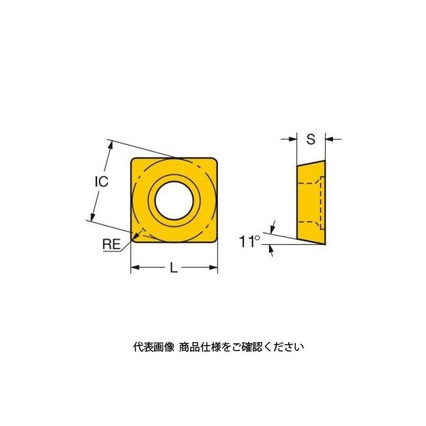 サンドビック TAチップ SPMT120408ーWL4040 1セット(10個)（直送