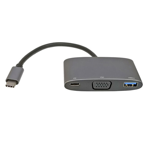 Vodaview USB(Type-C)マルチDockアダプタ USB(C_Ver3.1)→VGA+