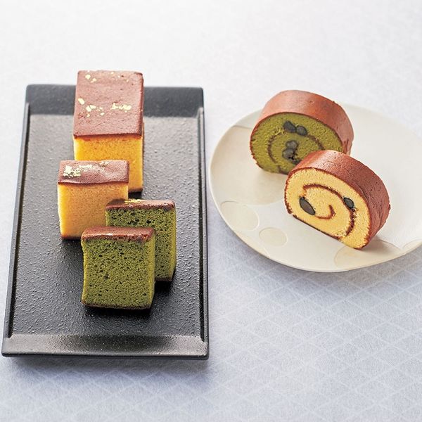 ギフト・手土産3箱セット】京・伏見 三源庵 金箔カステラ 810-1
